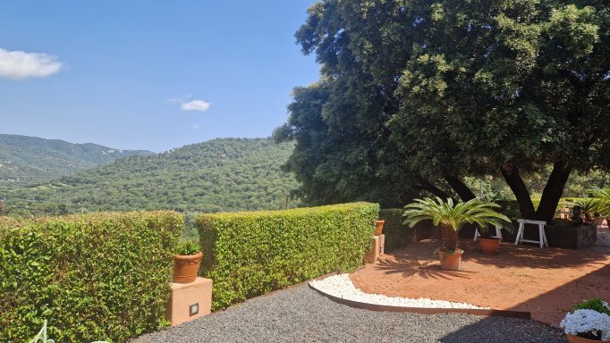 vistas panoramicas vistas delante de la casa